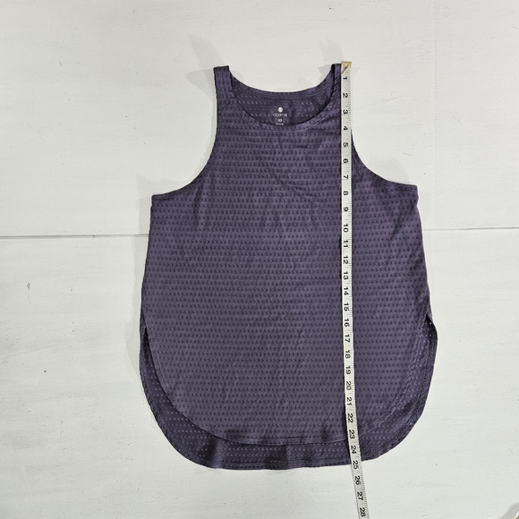 Apana purple athletic workout tank top womens size Xsmall - Picture 4 of 8